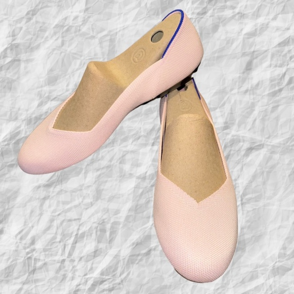 Rothy’s The Flat Round Toe‎ In Blush Pink Women’s 11.5 NWOB